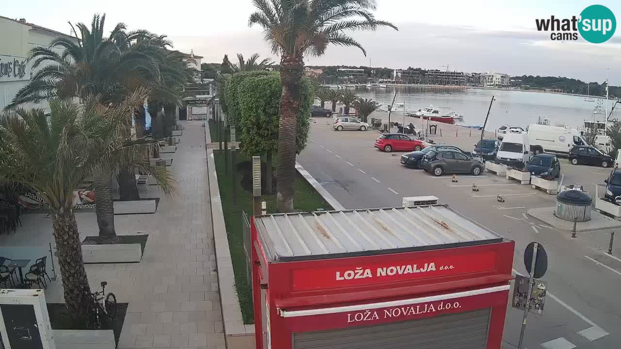 Webcam live Novalja – Obala Petra Krešimira IV