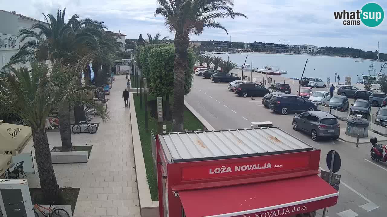 Live cam Novalja – Obala Petra Krešimira IV