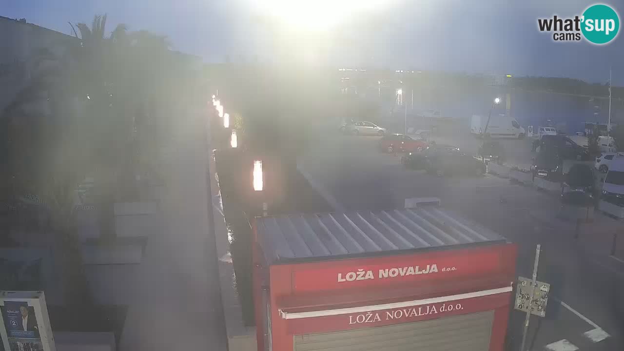 Webcam live Novalja – Obala Petra Krešimira IV