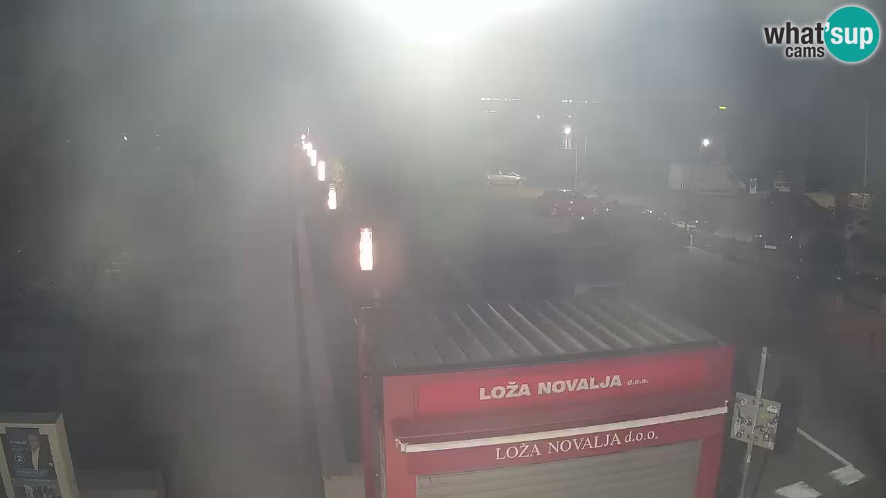 Webcam Novalja – Obala Petra Krešimira IV