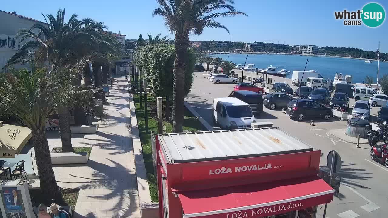 Live cam Novalja – Obala Petra Krešimira IV