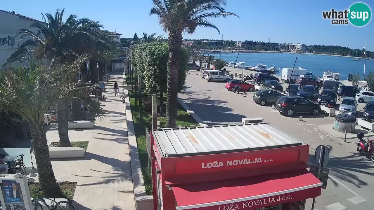 Live cam Novalja – Obala Petra Krešimira IV