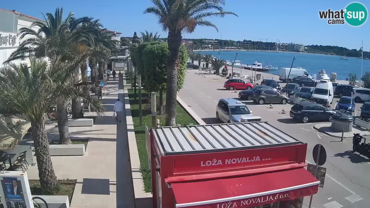 Webcam Novalja – Obala Petra Krešimira IV