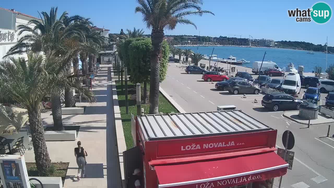 Live cam Novalja – Obala Petra Krešimira IV