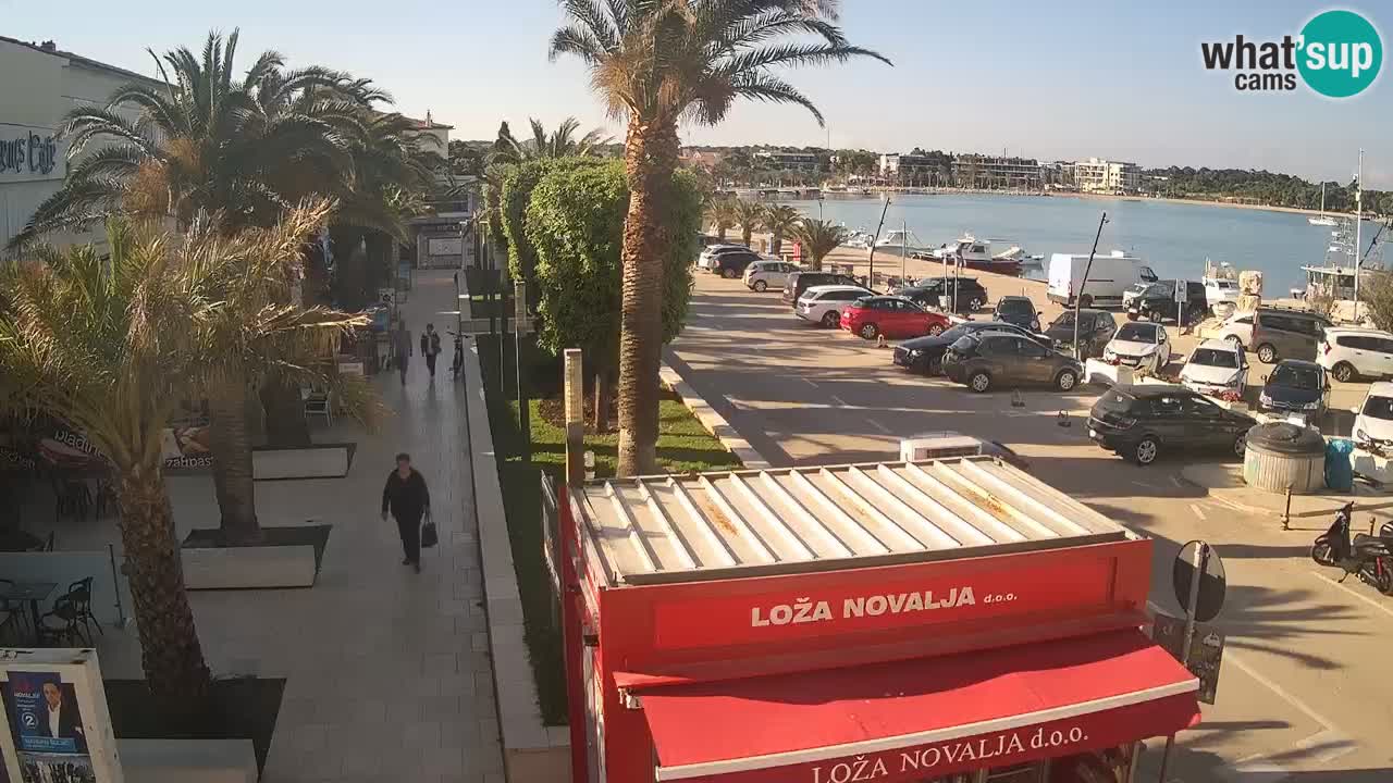 Webcam live Novalja – Obala Petra Krešimira IV