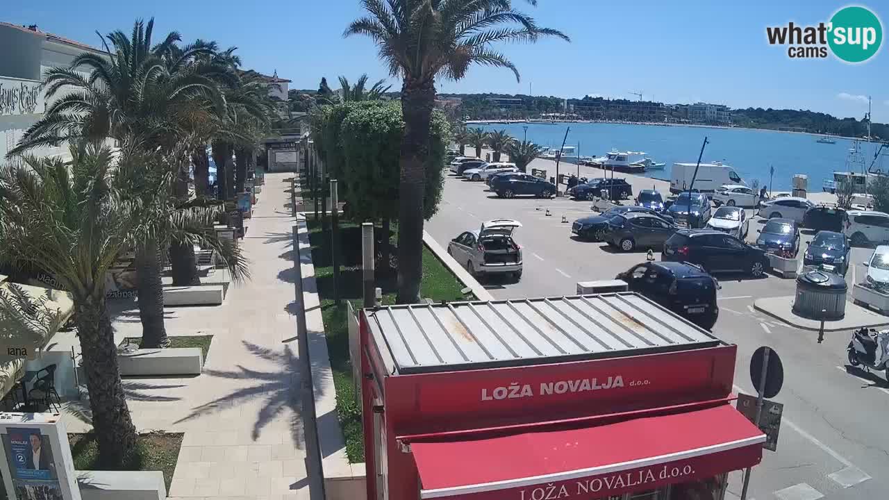 Webcam Novalja – Obala Petra Krešimira IV