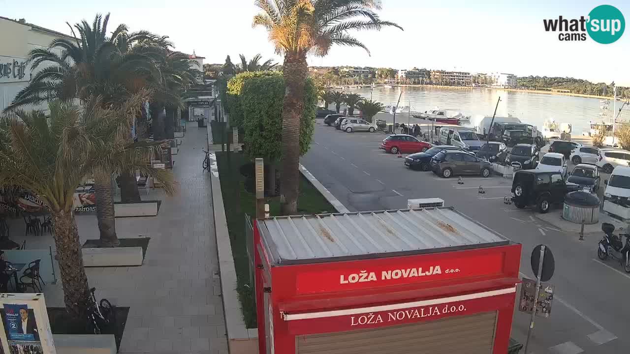Webcam Novalja – Obala Petra Krešimira IV