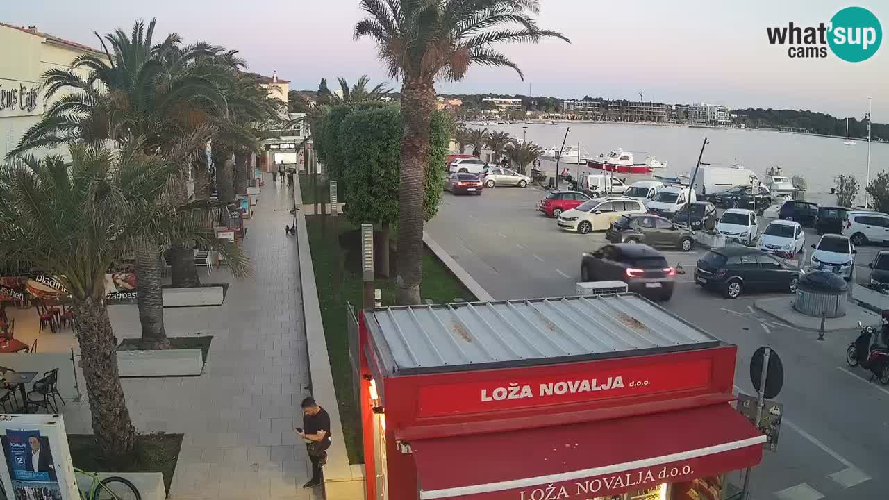 Webcam live Novalja – Obala Petra Krešimira IV