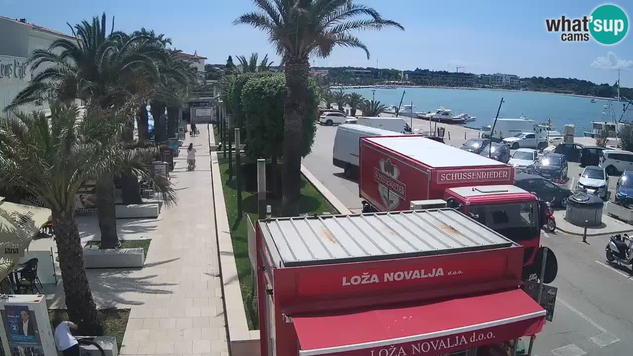 Live cam Novalja – Obala Petra Krešimira IV