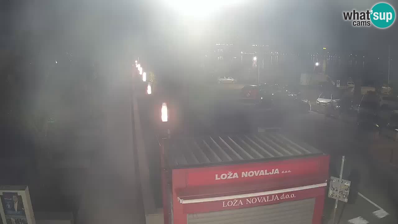 Live cam Novalja – Obala Petra Krešimira IV
