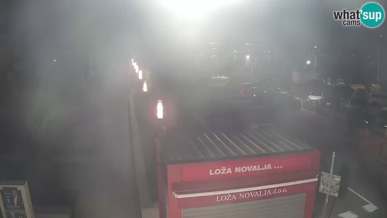 Live cam Novalja – Obala Petra Krešimira IV