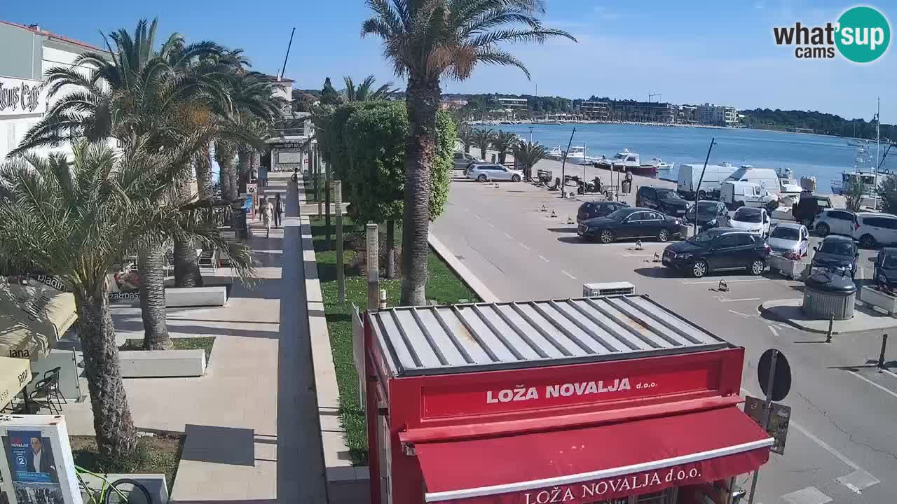 Webcam Novalja – Obala Petra Krešimira IV