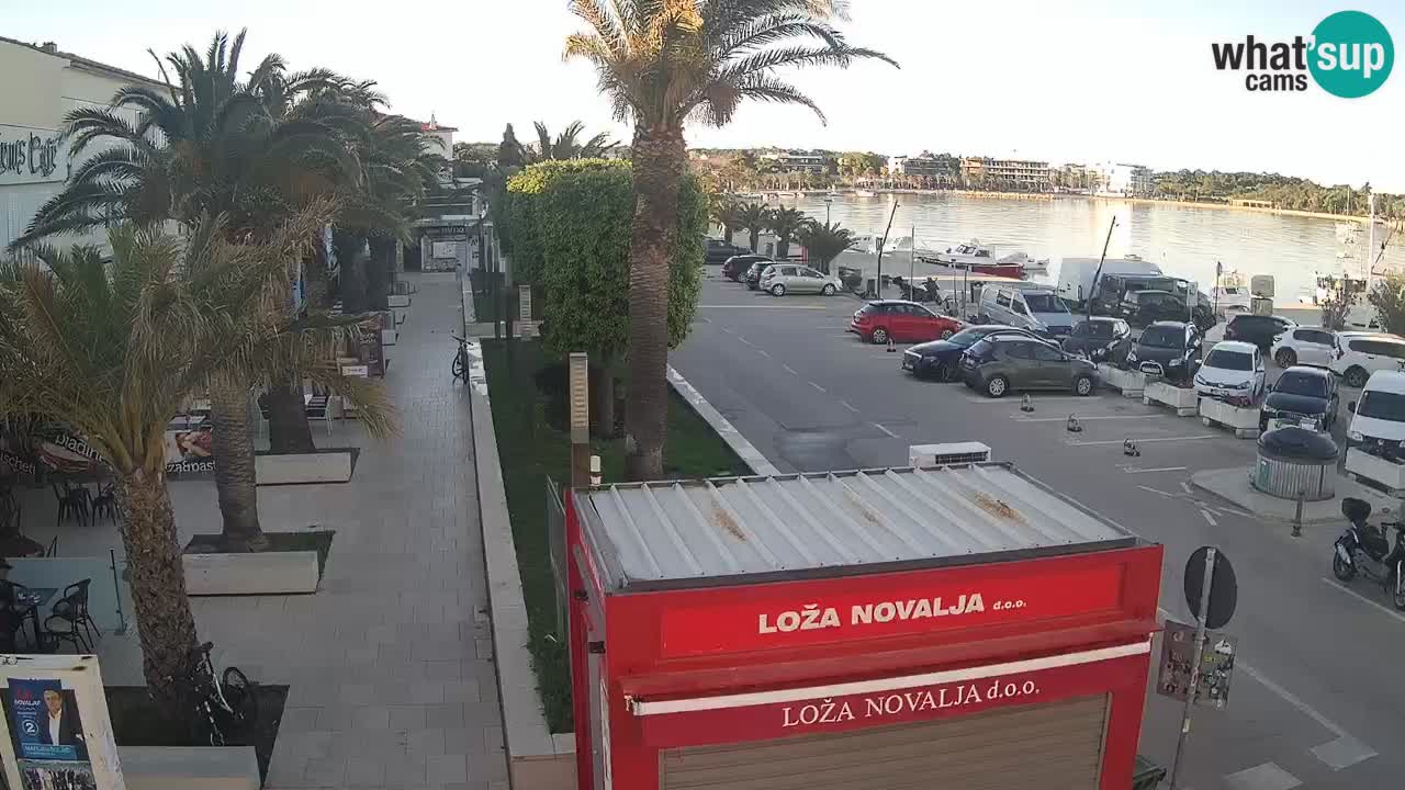 Live cam Novalja – Obala Petra Krešimira IV