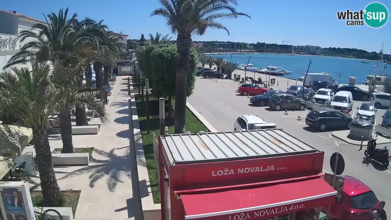 Webcam Novalja – Obala Petra Krešimira IV