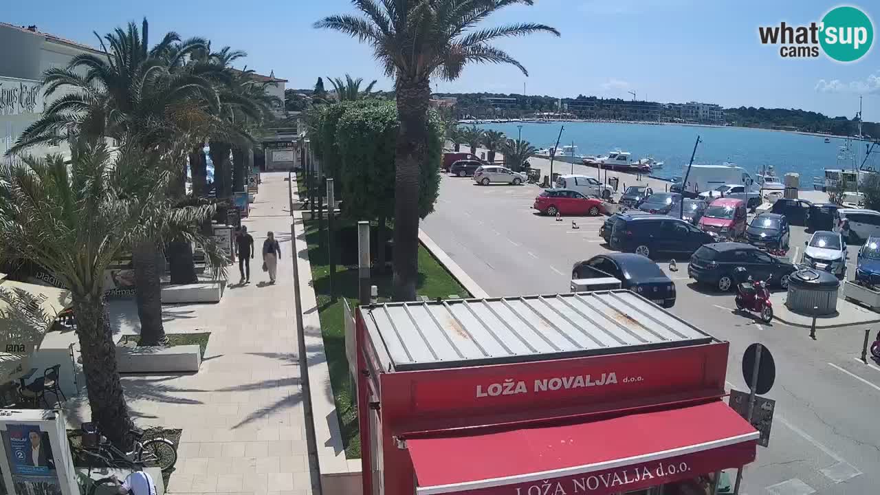 Live cam Novalja – Obala Petra Krešimira IV
