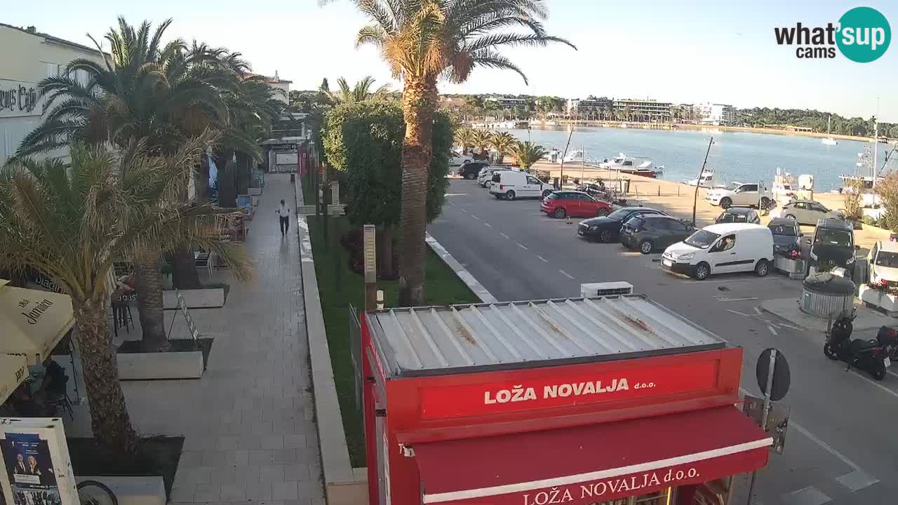 Live cam Novalja – Obala Petra Krešimira IV