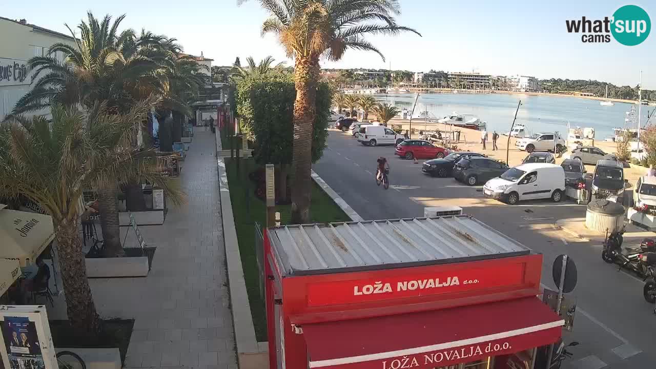 Live cam Novalja – Obala Petra Krešimira IV