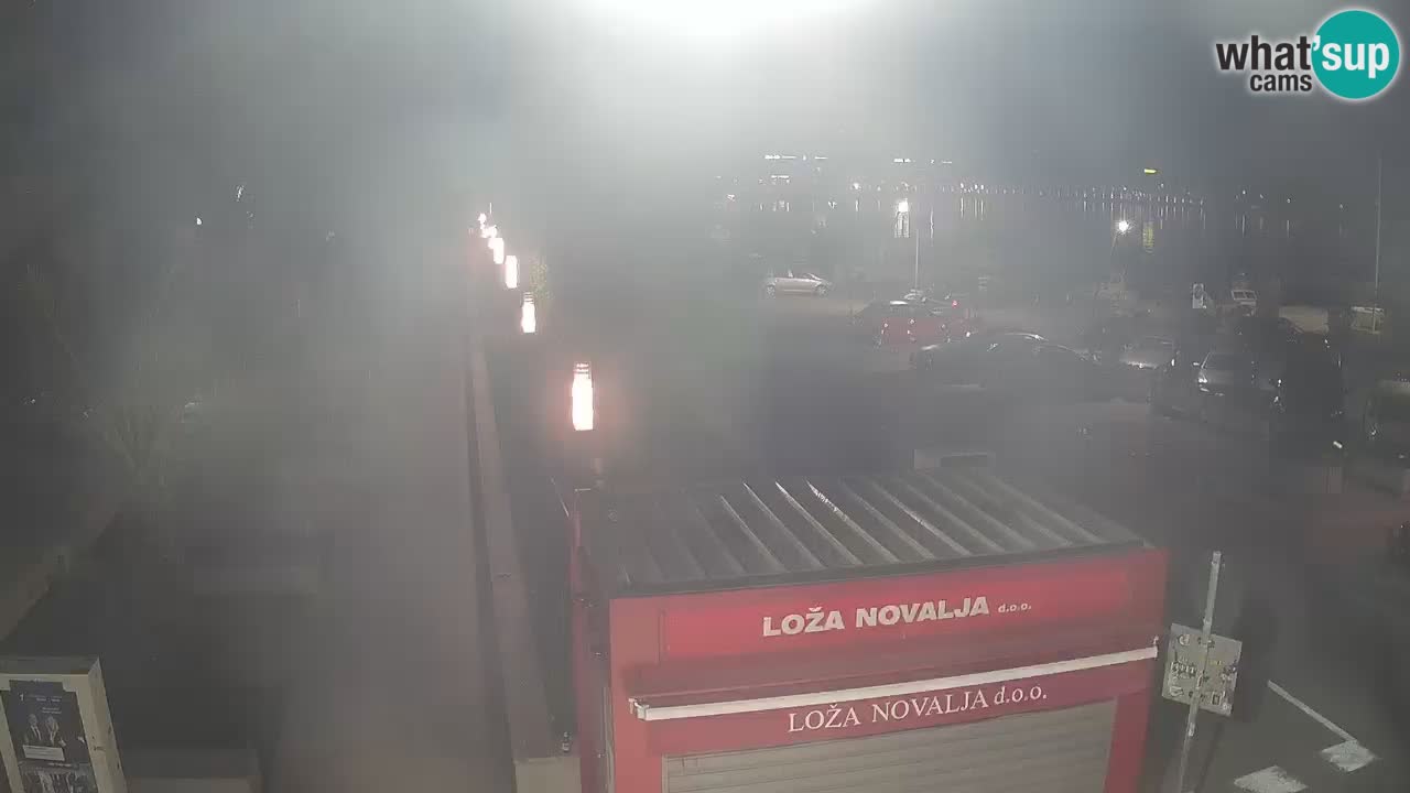 Live cam Novalja – Obala Petra Krešimira IV