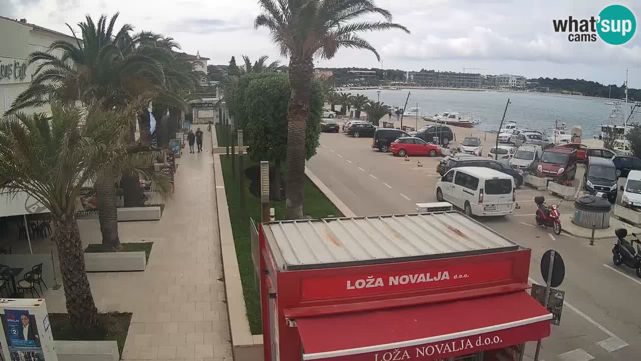 Live cam Novalja – Obala Petra Krešimira IV
