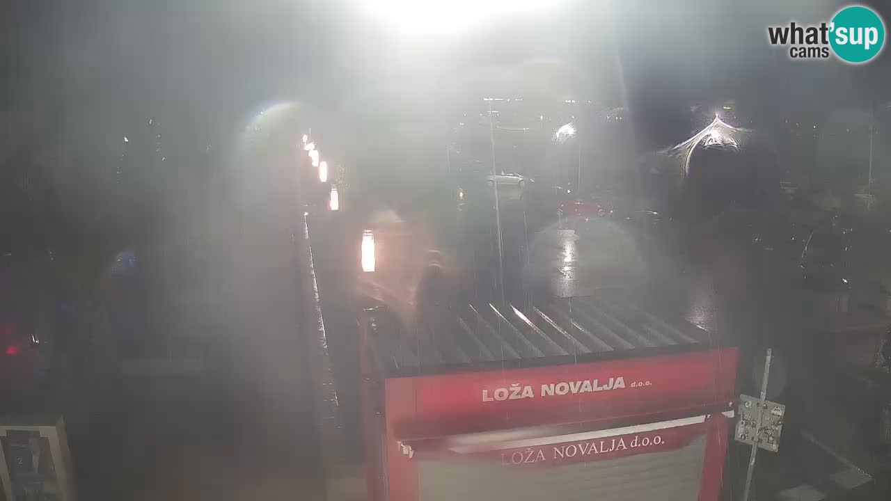 Live cam Novalja – Obala Petra Krešimira IV