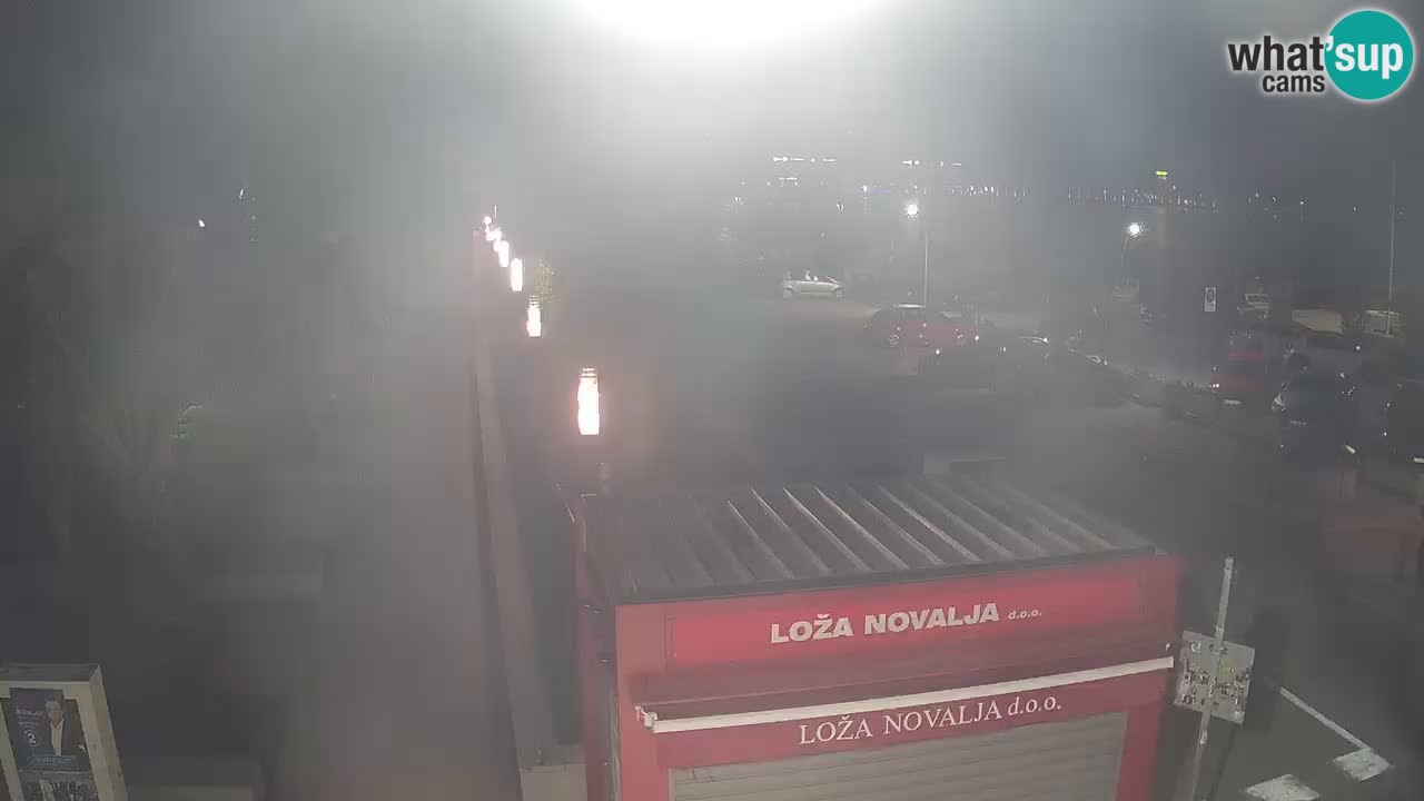 Webcam Novalja – Obala Petra Krešimira IV