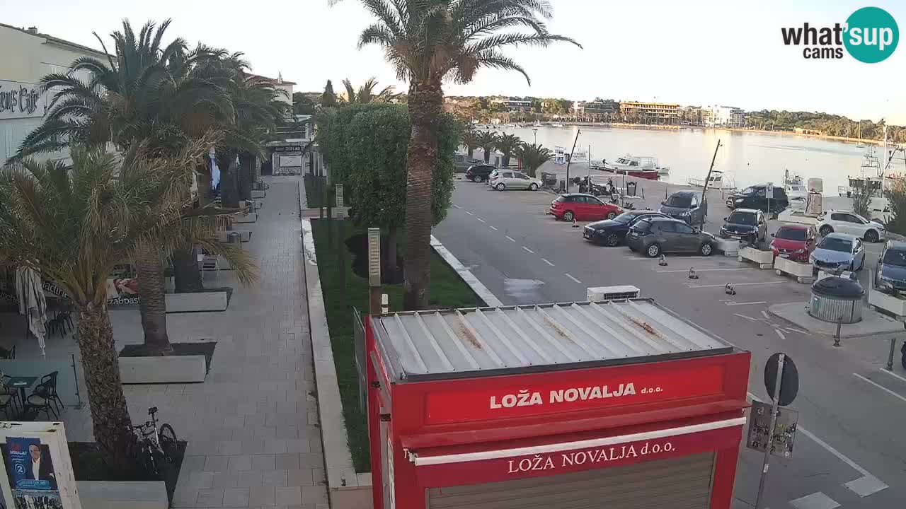 Live cam Novalja – Obala Petra Krešimira IV