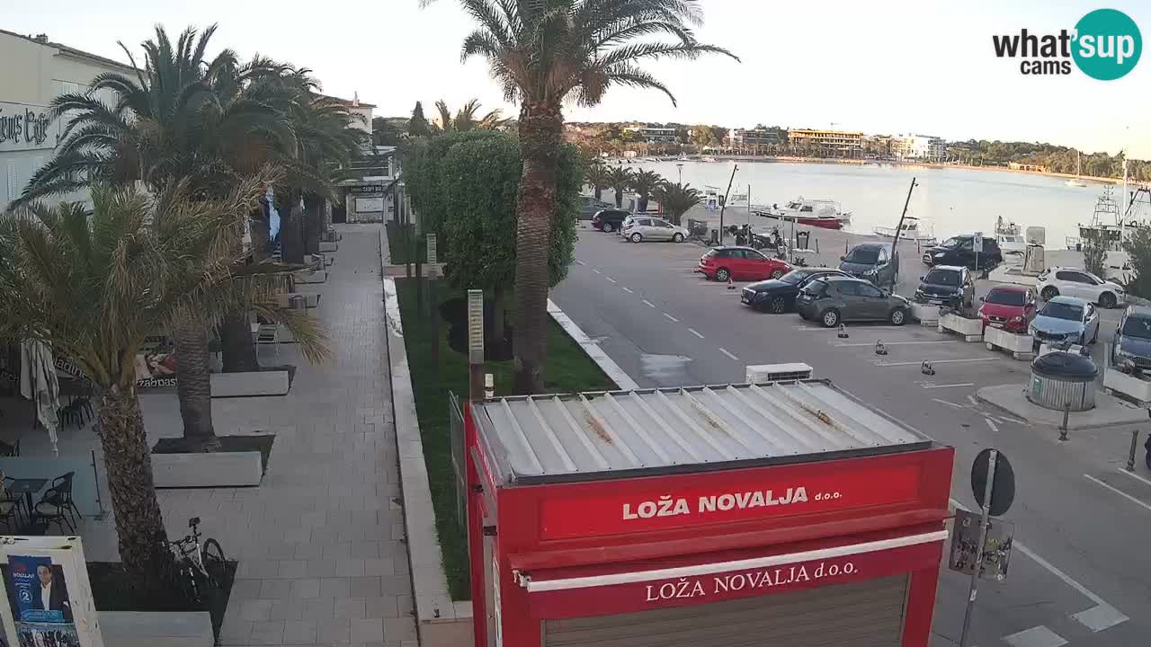 Webcam Novalja – Obala Petra Krešimira IV