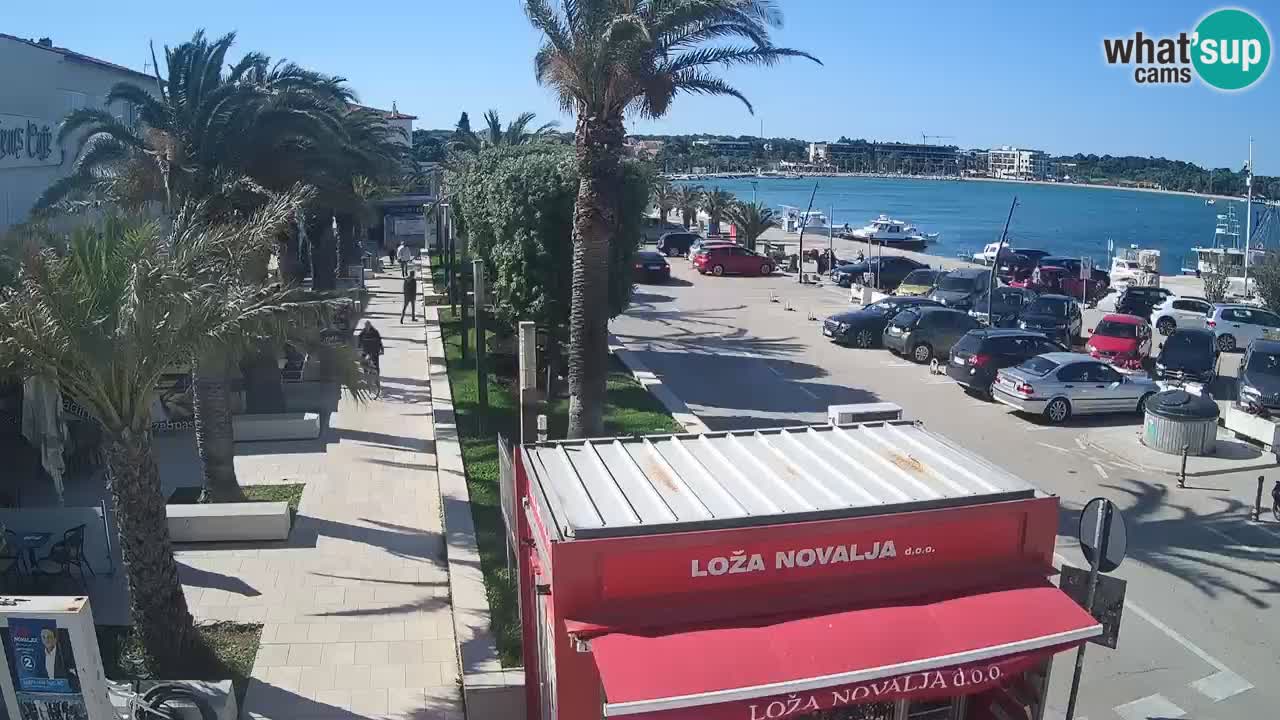 Webcam Novalja – Obala Petra Krešimira IV