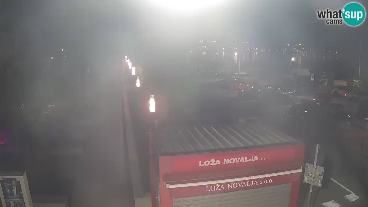 Live cam Novalja – Obala Petra Krešimira IV