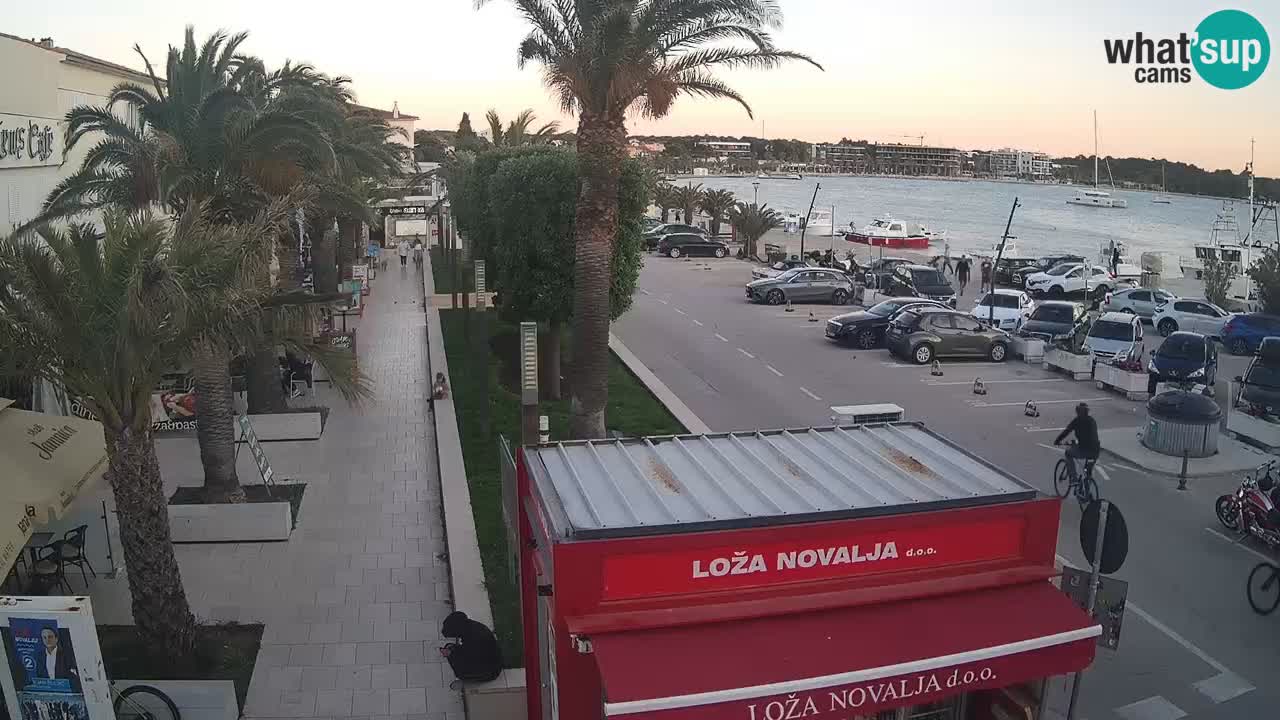 Webcam Novalja – Obala Petra Krešimira IV