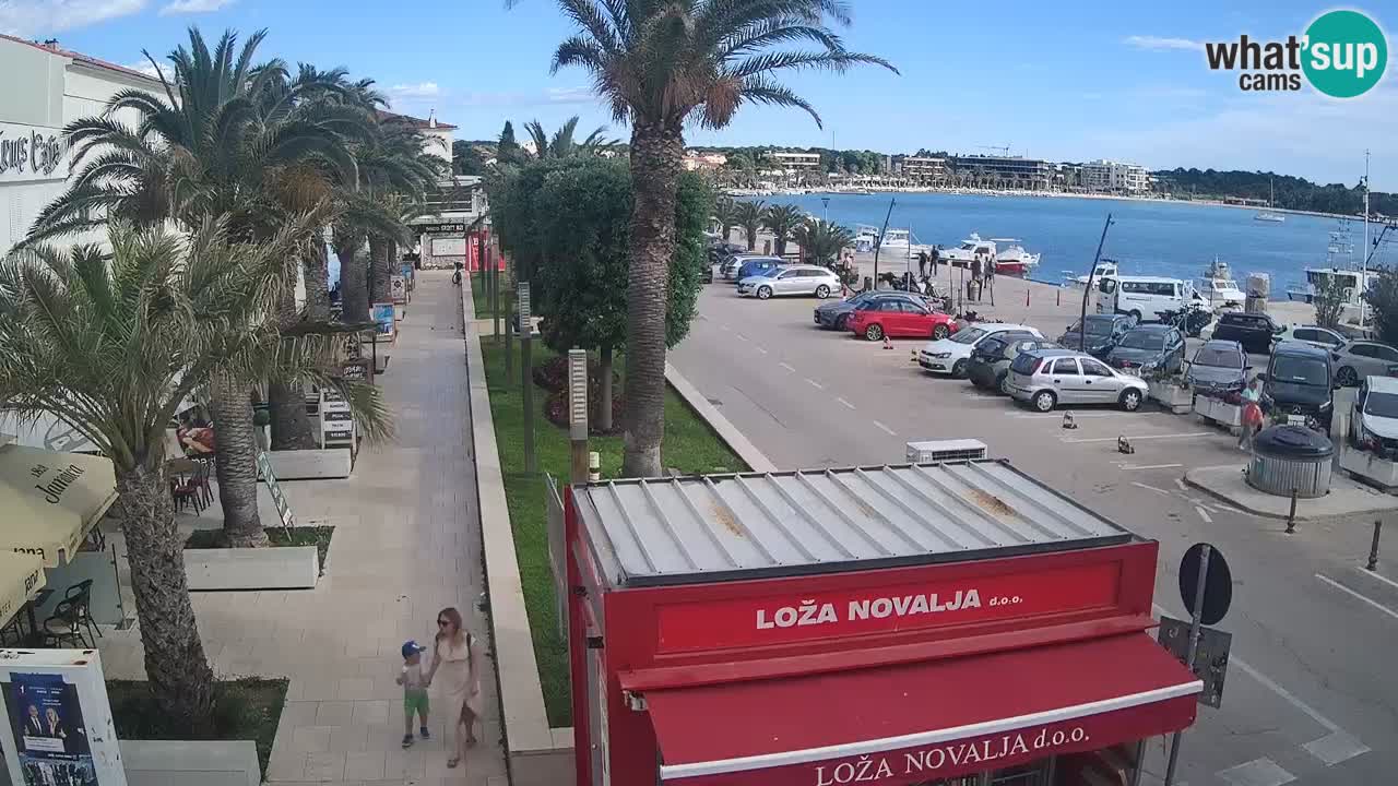 Webcam Novalja – Obala Petra Krešimira IV