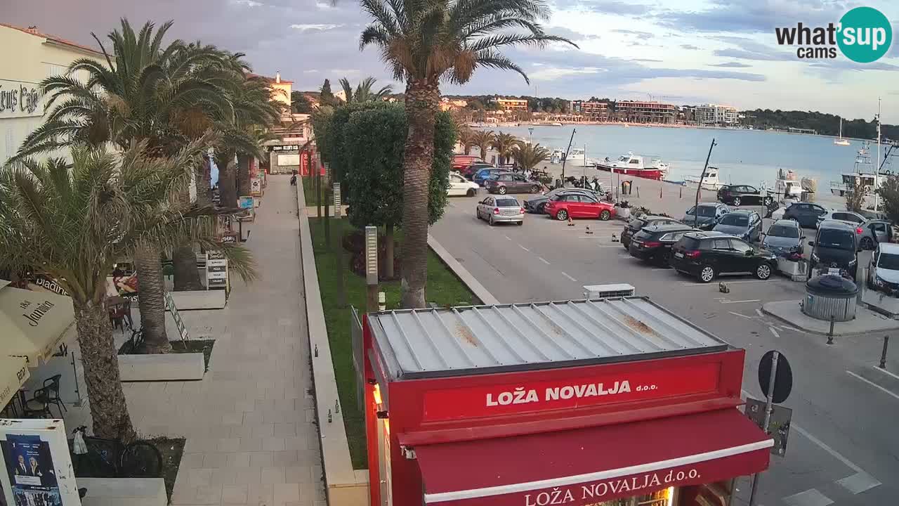 Webcam Novalja – Obala Petra Krešimira IV