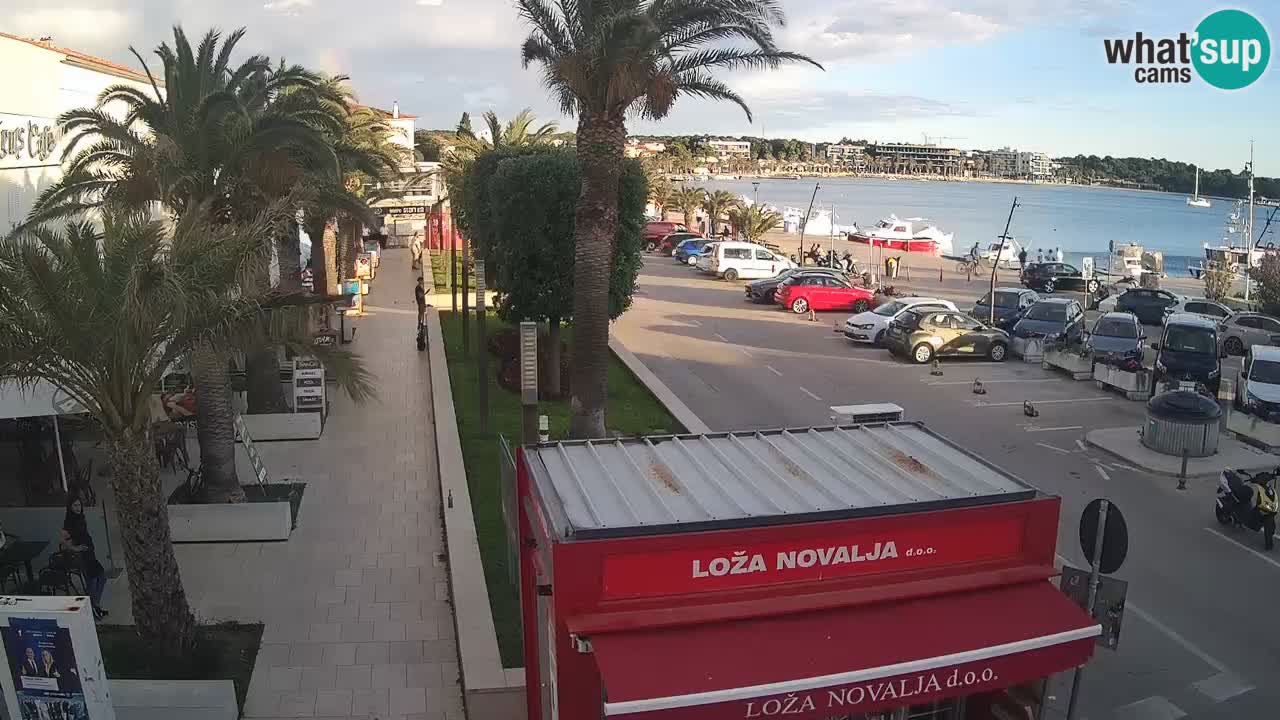 Webcam Novalja – Obala Petra Krešimira IV