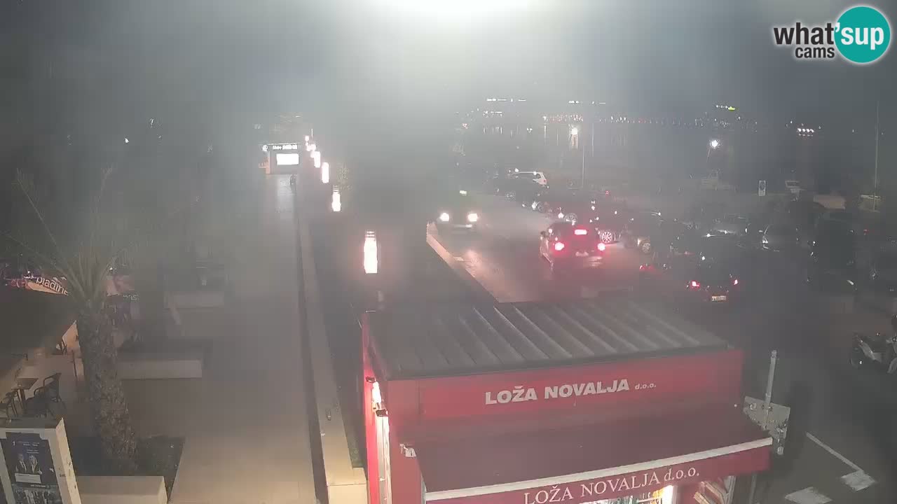 Webcam Novalja – Obala Petra Krešimira IV