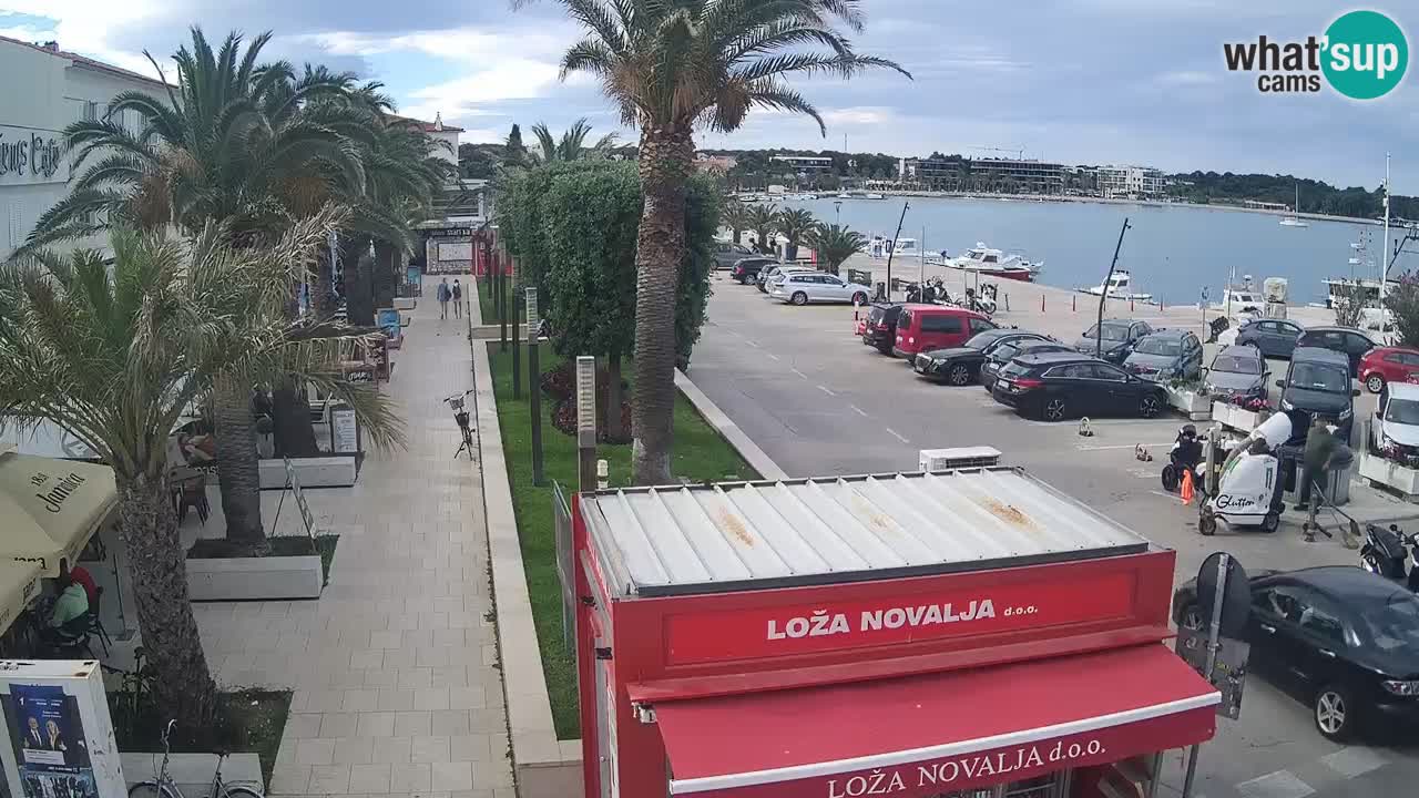 Live cam Novalja – Obala Petra Krešimira IV