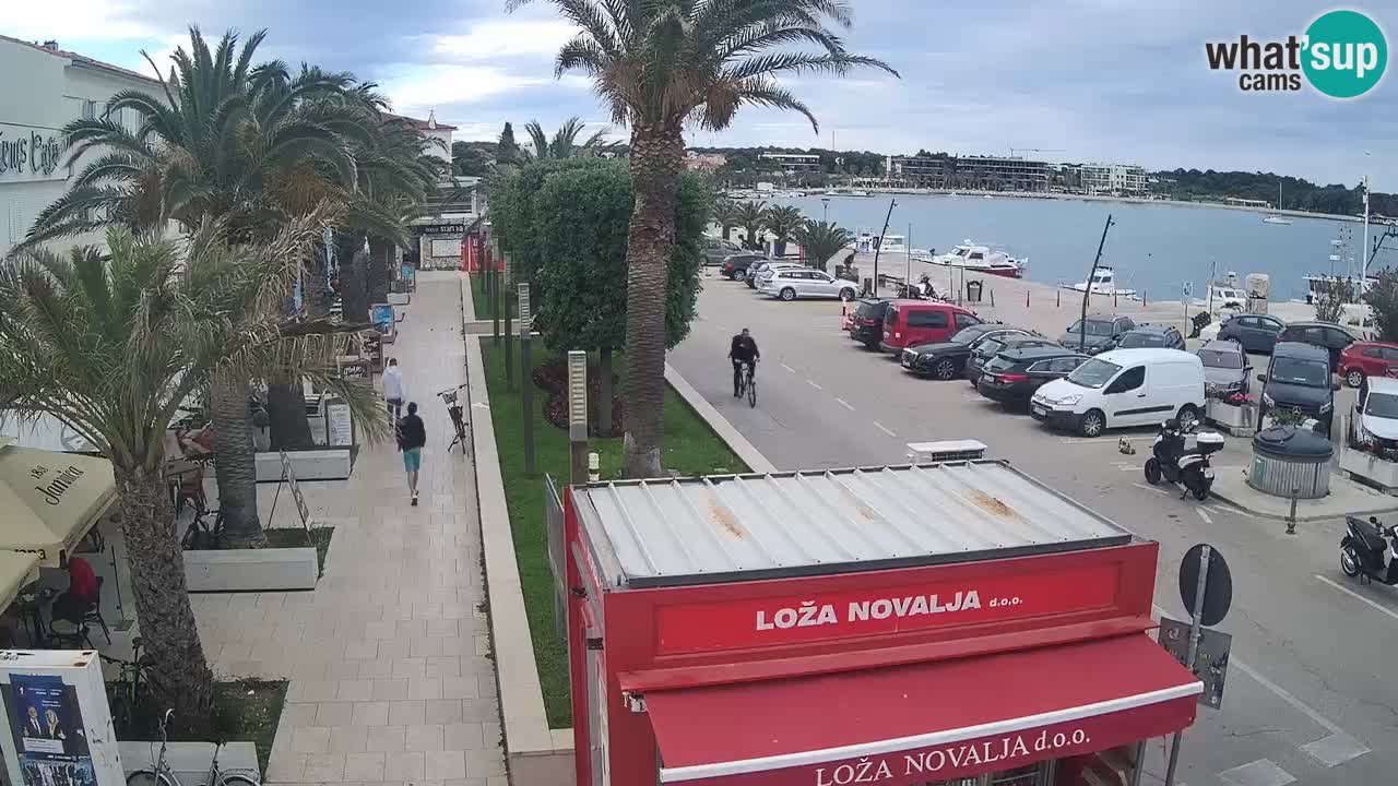 Webcam Novalja – Obala Petra Krešimira IV