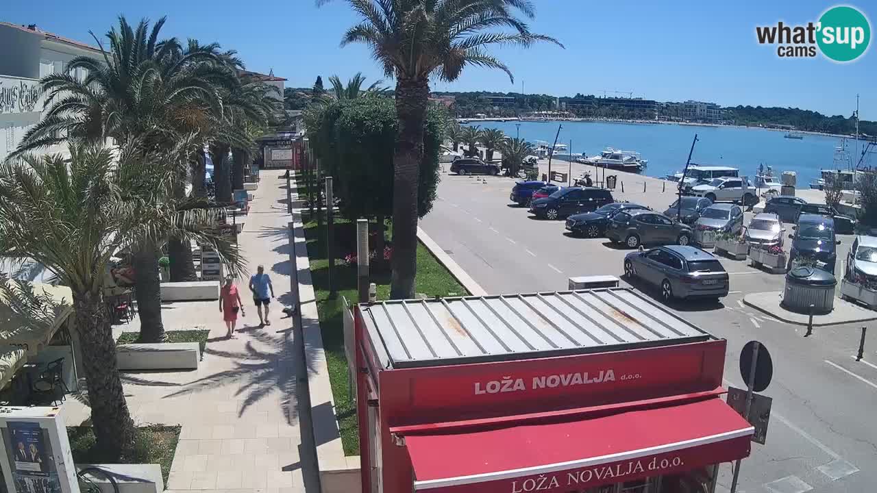 Webcam live Novalja – Obala Petra Krešimira IV