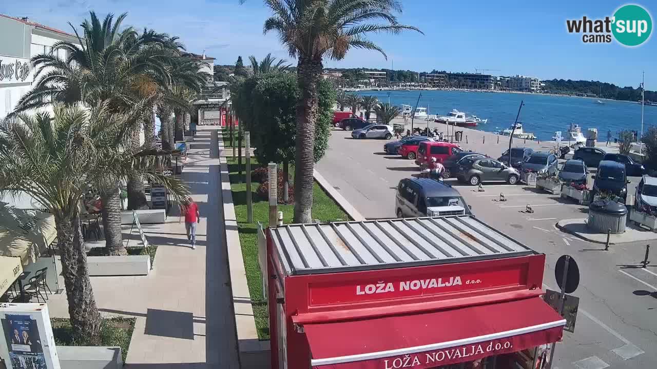 Webcam Novalja – Obala Petra Krešimira IV