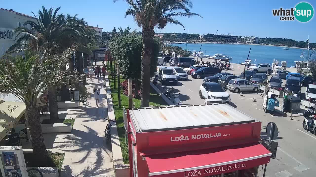 Live cam Novalja – Obala Petra Krešimira IV