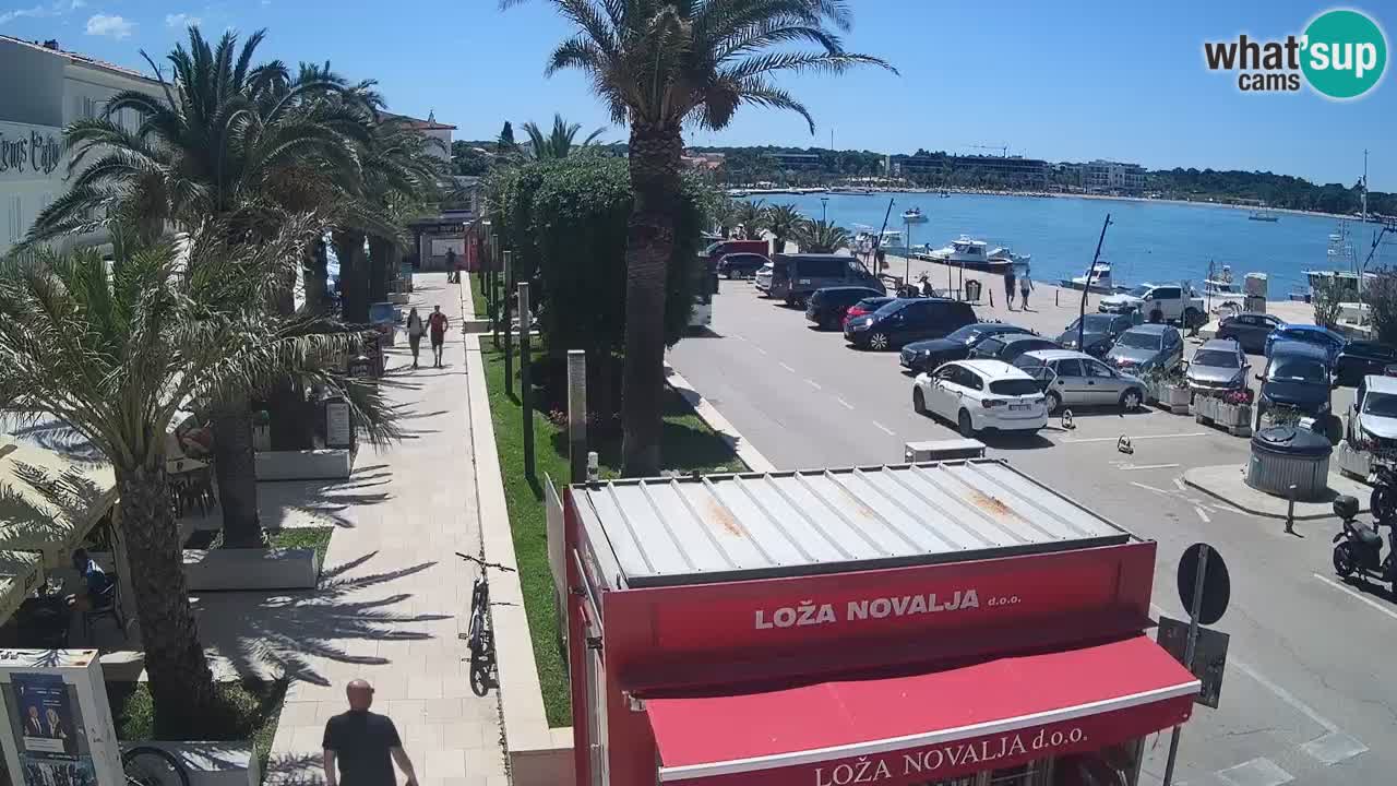 Live cam Novalja – Obala Petra Krešimira IV