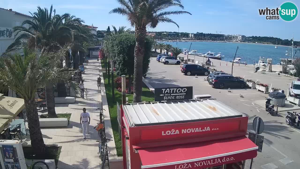 Webcam Novalja – Obala Petra Krešimira IV