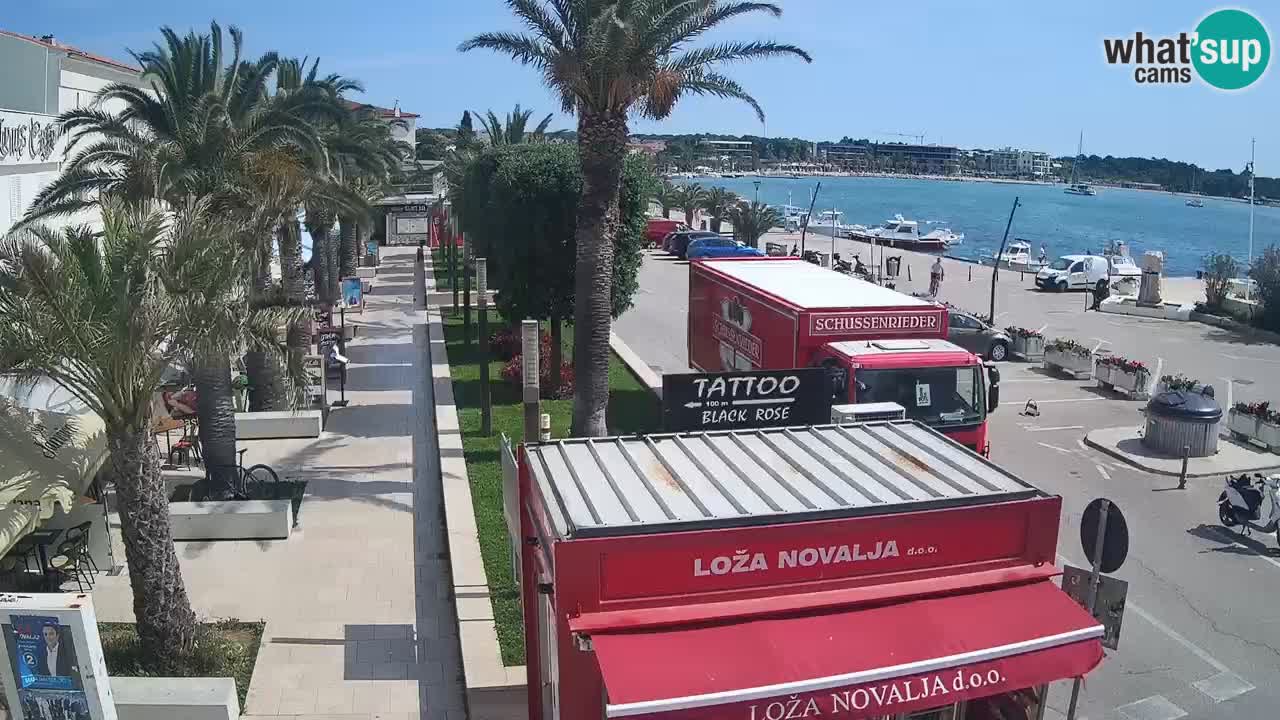 Live cam Novalja – Obala Petra Krešimira IV