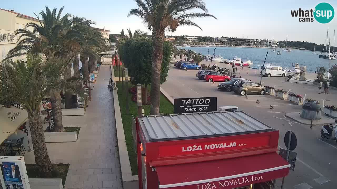 Webcam Novalja – Obala Petra Krešimira IV
