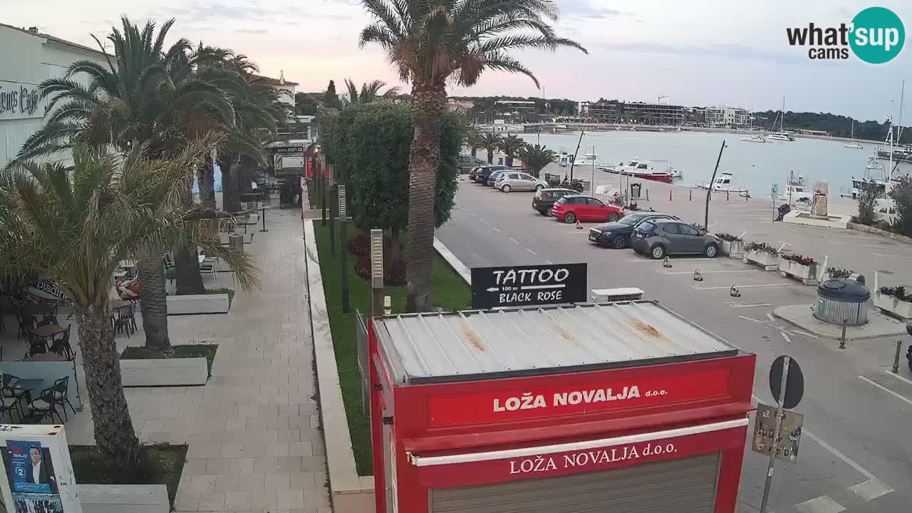 Webcam Novalja – Obala Petra Krešimira IV