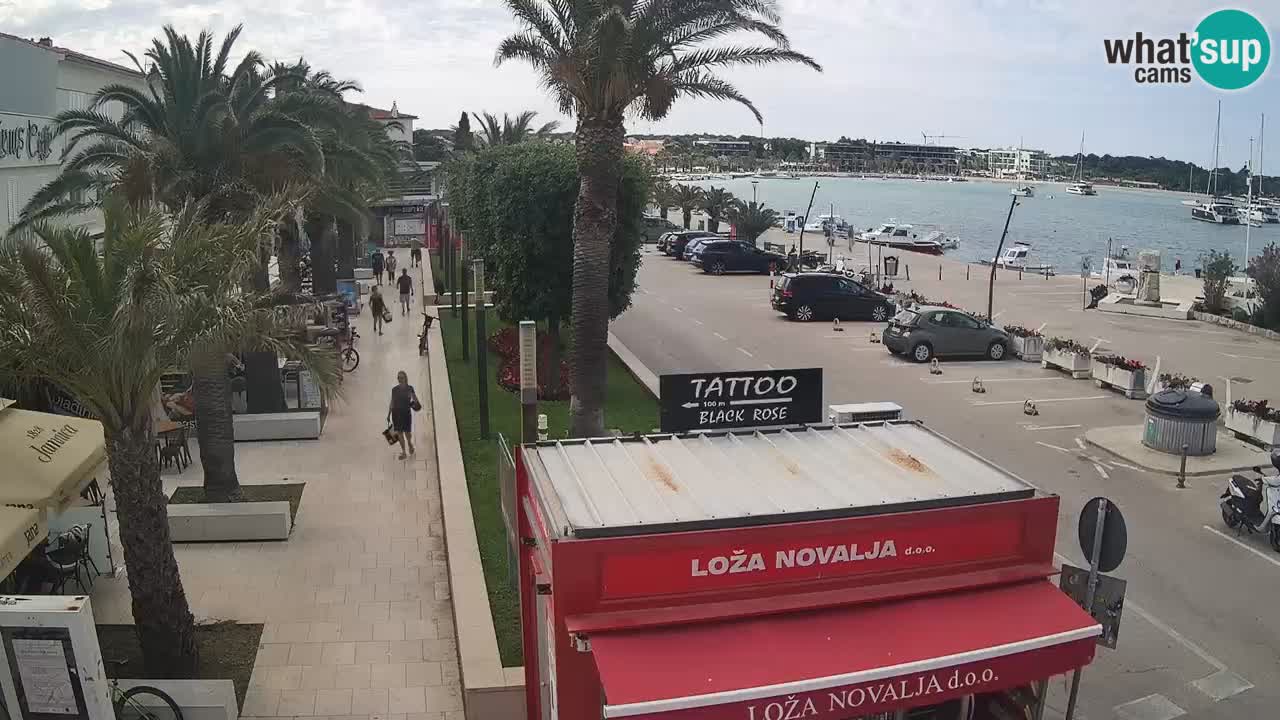 Webcam Novalja – Obala Petra Krešimira IV