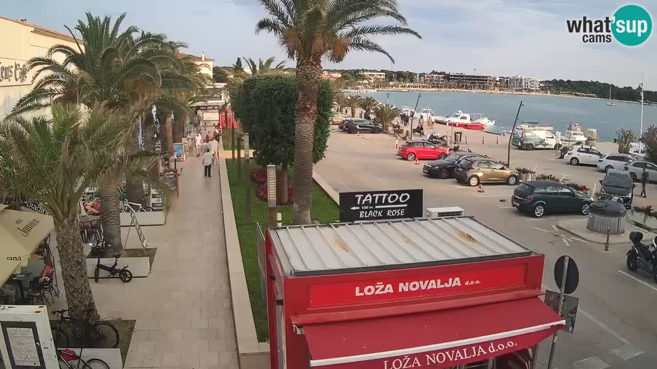 Webcam Novalja – Obala Petra Krešimira IV