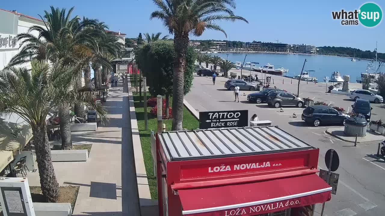 Webcam Novalja – Obala Petra Krešimira IV