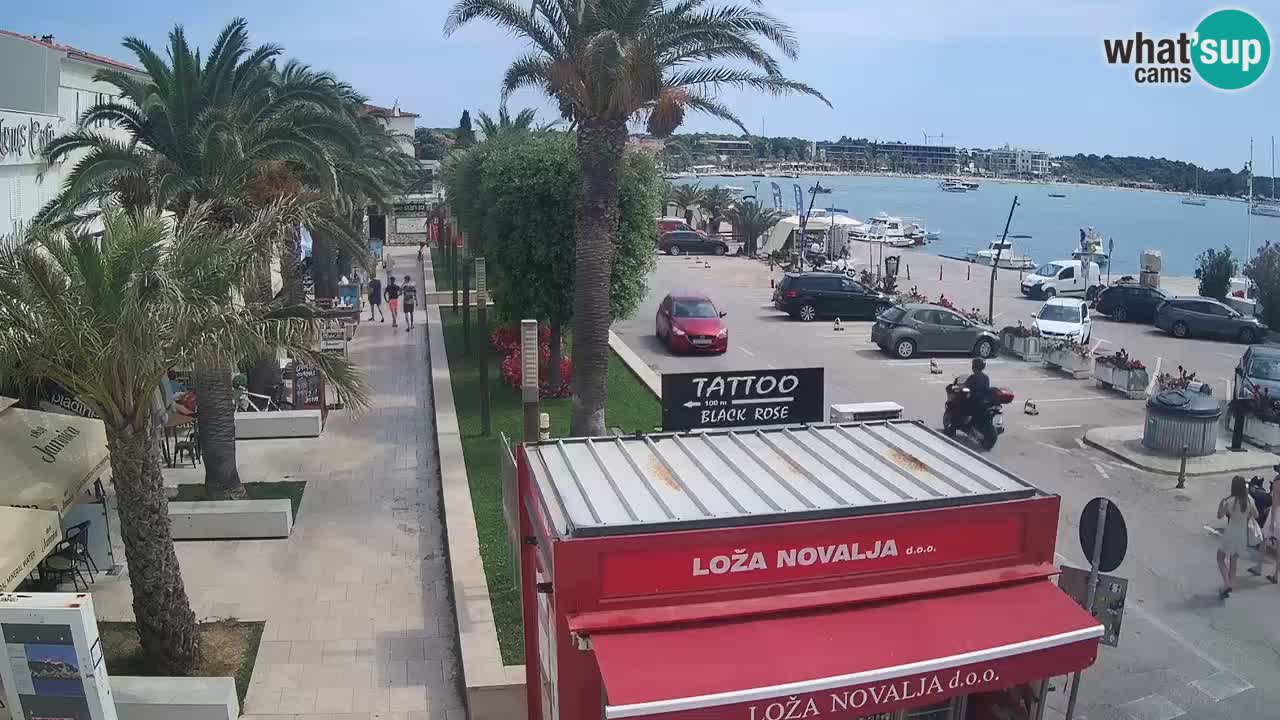 Webcam Novalja – Obala Petra Krešimira IV