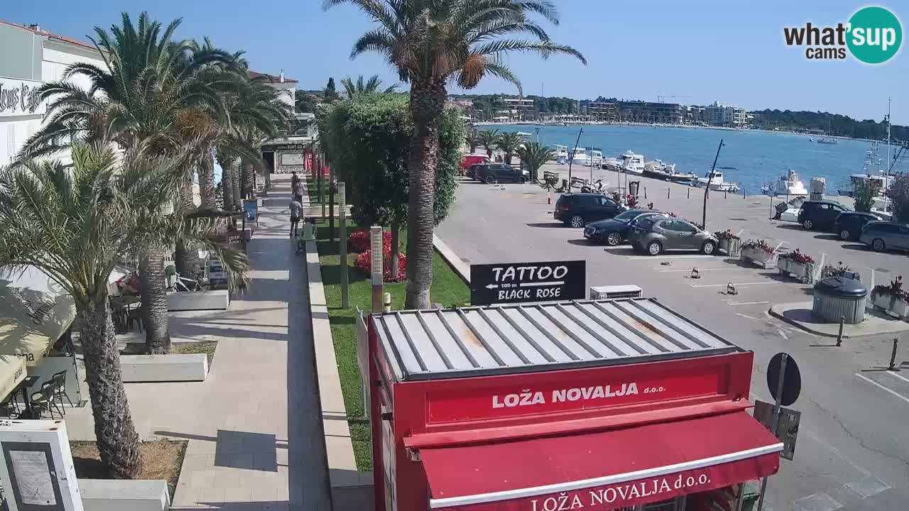 Live cam Novalja – Obala Petra Krešimira IV