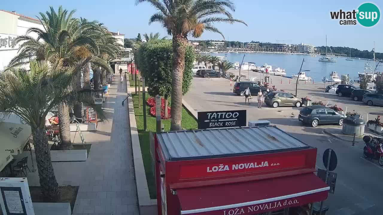 Live cam Novalja – Obala Petra Krešimira IV